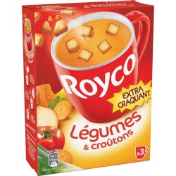 Royco Soupe déshydratée légumes croûtons