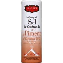 Eric Bur Sel de Guérande & piment d'Espelette