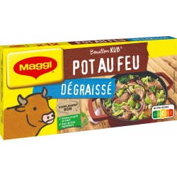 Maggi Bouillon pot-au-feu dégraissé x12 120g