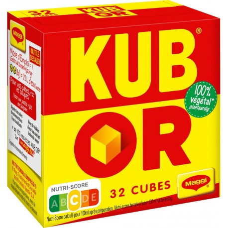 Kub Or Bouillon en cubes x32 128g