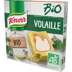 KNORR BOUILLON VOLAILLE BIO MAX 10g x6 60g