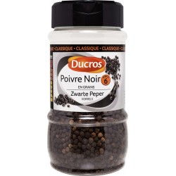 6 Ducros Poivre noir grains force