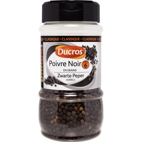 6 Ducros Poivre noir grains force