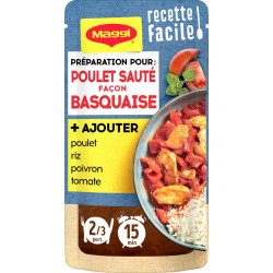 Maggi Préparation de poulet sauté façon Basquaise