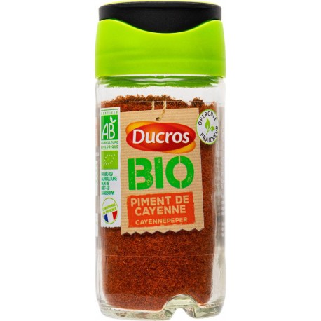 Ducros Piment de cayenne Bio 32g