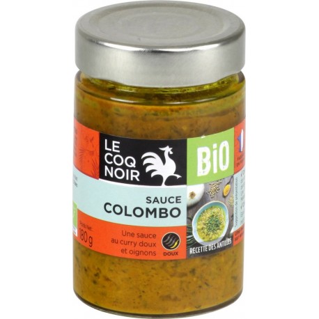 Le Coq Noir Sauce bio Colombo doux