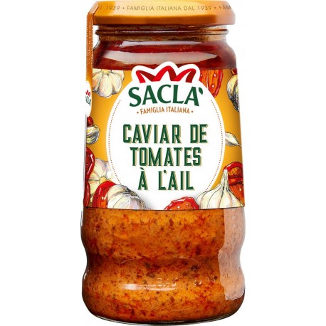 Sacla Sauce caviar tomate & ail