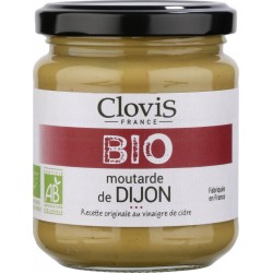 Clovis Moutarde de Dijon Bio