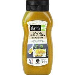 Le Coq Noir Sauce bio miel curry de Madras