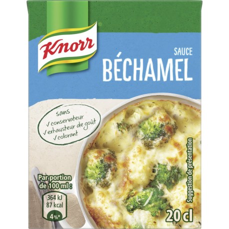 Knorr Sauce béchamel noix de muscade 20cl x2