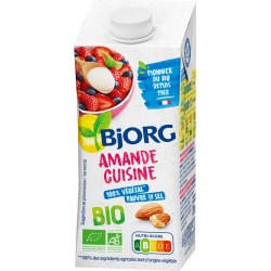 Bjorg Préparation culinaire amande cuisine bio