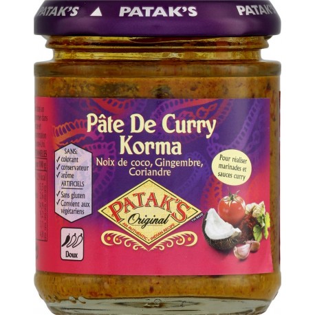 Patak S Pâte de curry Korma PATAK'S