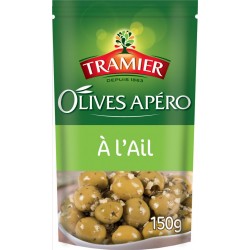 Tramier Olives vertes apéro à l'ail