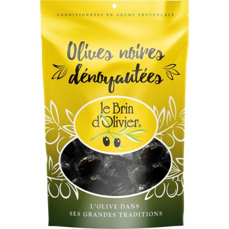 Le Brin D Olivier Olives noires dénoyautées LE BRIN D'OLIVIER