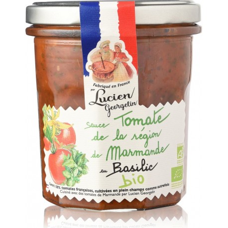 Les Recettes Cuites Au Chaudron Sauce tomate de la région de Marmande au basilic Bio