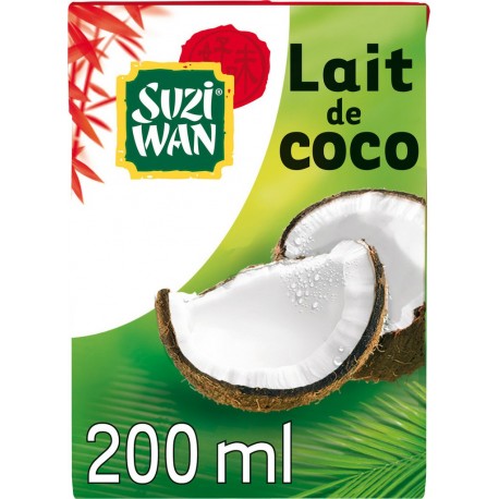 Suzi Wan Lait de coco 200ml