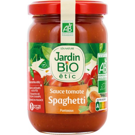 Jardin Bio Sauce tomate bio spagghetti