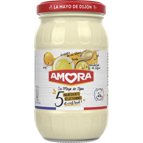 Amora Mayonnaise De Dijon 5 Ingrédients 235g