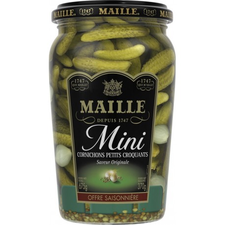 Maille Cornichons Mini L'Original 370g