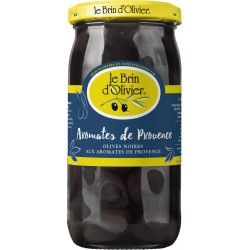 Le Brin D Olivier Olives noires aux aromates de Provence LE BRIN D'OLIVIER