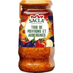 Sacla Sauce trio de Poivrons & Aubergines 290g