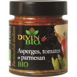 Divin Bio Asperges tomates parmesan 130g
