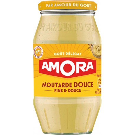 Amora Moutarde douce 435g