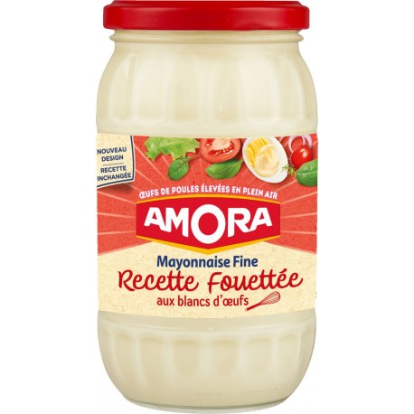 Amora Mayonnaise recette fouettée