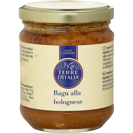 Terre D Italia Sauce bolognaise TERRE D'ITALIA