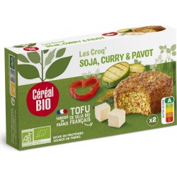 Cereal Croq' soja curry & pavot bio 100g x2