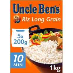 Uncle Ben’s  Riz long grain 10mn  1Kg