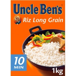 Uncle Ben’s Uncle Ben S Riz long grain 10mn UNCLE BEN'S 1Kg