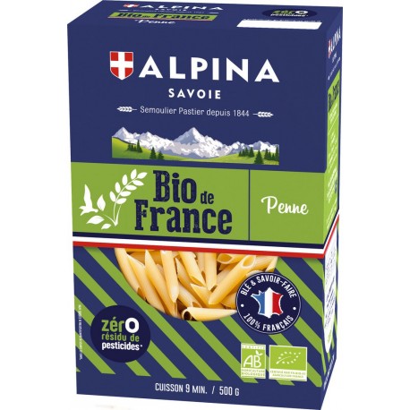 Alpina Savoie Pâtes bio Les Pennes