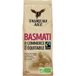 Taureau Aile Riz Bio basmati commerce équitable 11mn