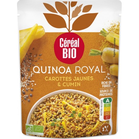 Cereal Bio Quinoa royal carotte & cumin Bio