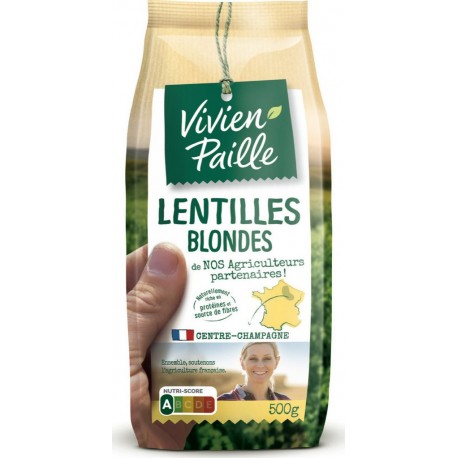 Vivien Paille Lentilles blondes