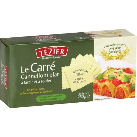 Tezier Pâtes cannelloni 250g