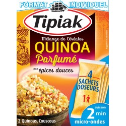 Tipiak Quinoa parfumé x4 60g