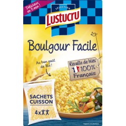 Lustucru Boulgour facile 4x90g