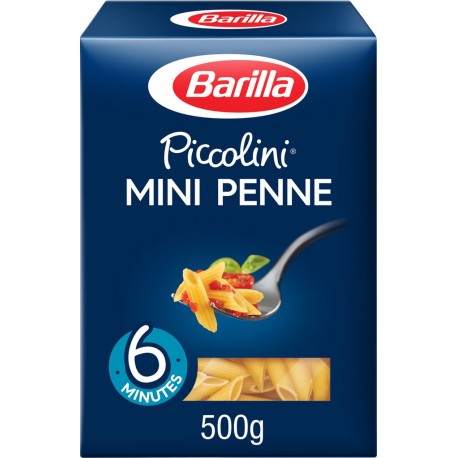 Barilla Pâtes Piccolini mini penne rigate