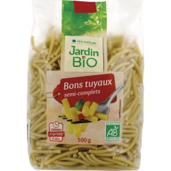 Jardin Bio Logique Pâtes bio Bons tuyaux semi-complets JARDIN BIO'LOGIQUE