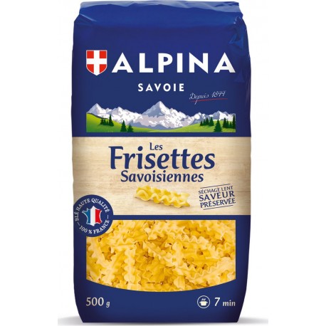 Alpina Savoie Pâtes les frisettes savoisiennes