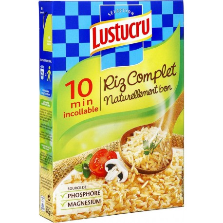 Lustucru Riz complet 10mn