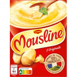 Mousline Purée en flocons nature