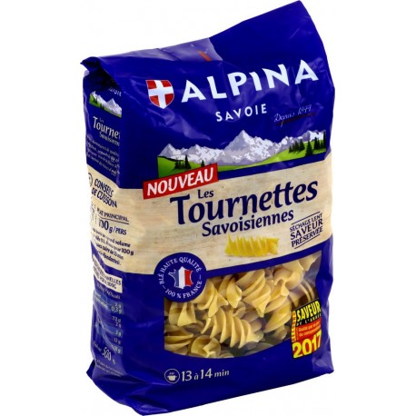 Alpina Savoie Pâtes tournettes 500g