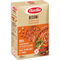 Barilla Lentilles Corail et Pois Chiches Risoni 300g