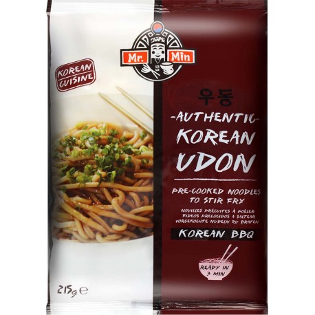 Bbq Mr.min Nouilles précuites de Corée udon 215g