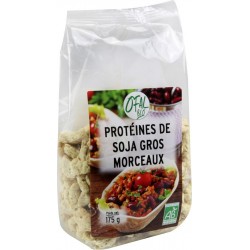 Ofal Bio Protéines de soja bio gros morceaux