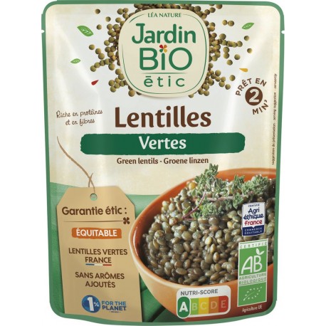 Jardin Bio Logique Lentilles vertes bio JARDIN BIO'LOGIQUE