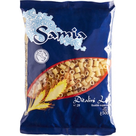 Samia Pâtes Ditalini Lisci n°29 500g